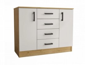 Дуб Вотан-Белый гладкий