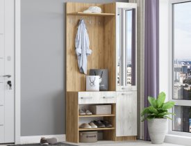 дуб крафт золотой / дуб крафт белый