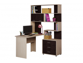 Дуб молочный (корпус) / Венге (фасад)