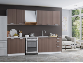 Белый (корпус) / Капучино (фасад)