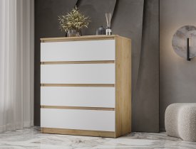 Дуб вотан / Белый гладкий