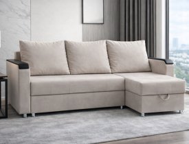 Бежевый (велюр)