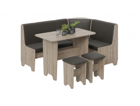 Коричневый (экокожа) / Дуб Сонома трюфель