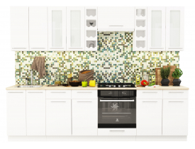 Белый металлик