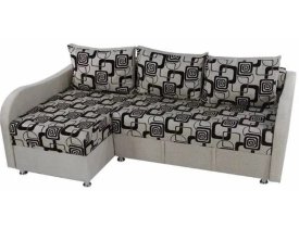 Геометрия (флок на рогожке) / Серый (рогожка)