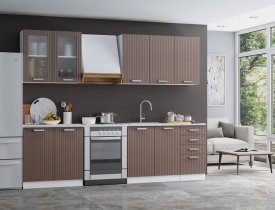 Белый (корпус) / Капучино (фасад)