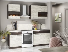 венге / дуб крафт белый