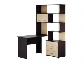 Венге (корпус) / Дуб молочный (фасад)